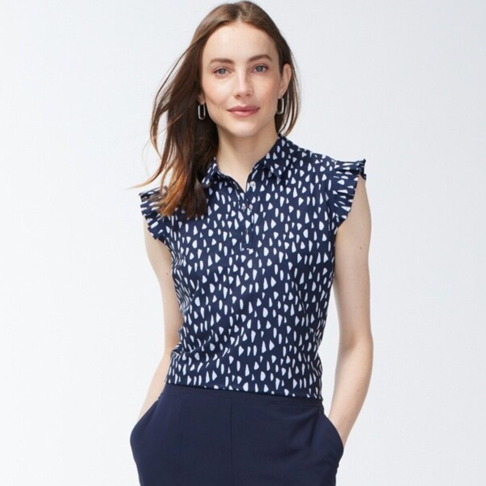 CHICO'S Zenergy® UPF Sleeveless Polo